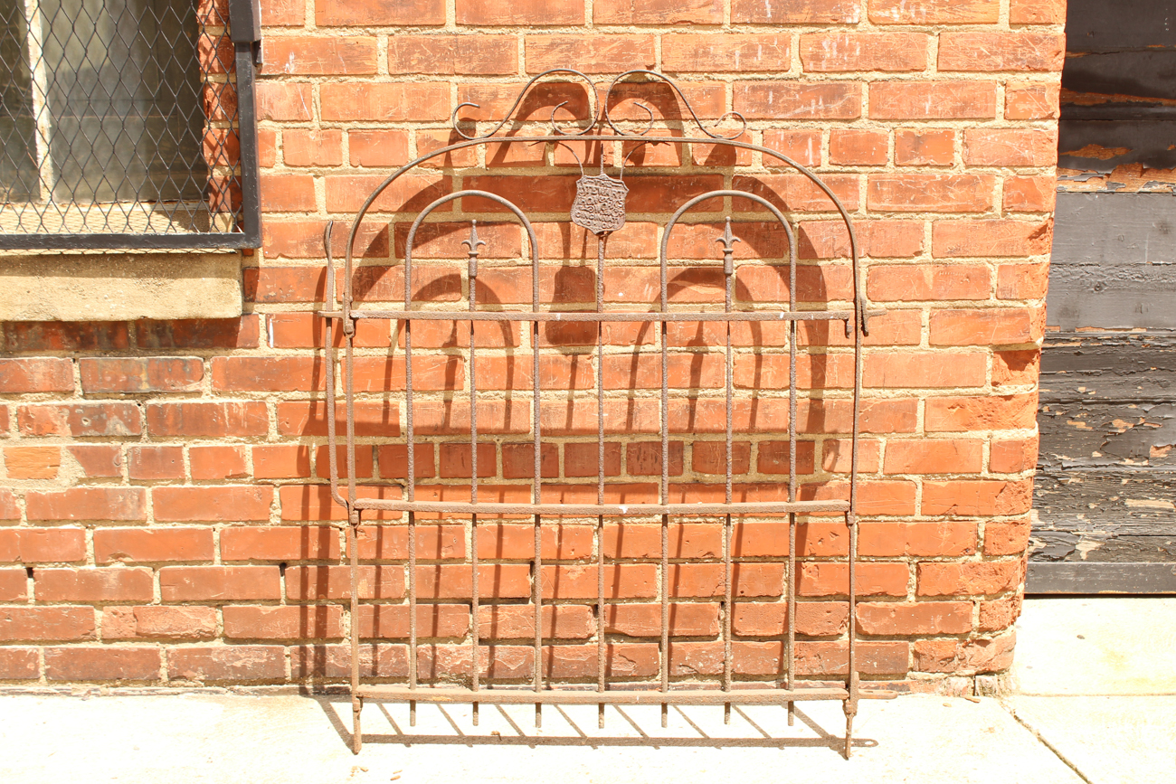 Stewart Ironworks Antique Garden Gate