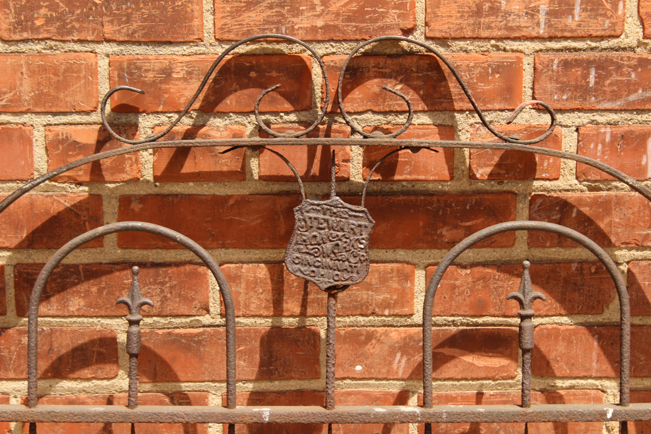Stewart Ironworks Antique Garden Gate