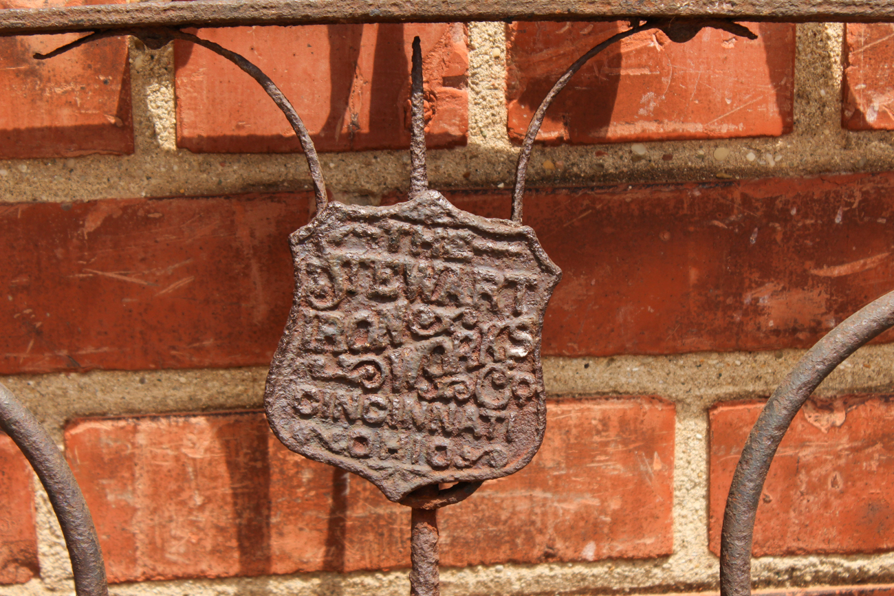 Stewart Ironworks Antique Garden Gate