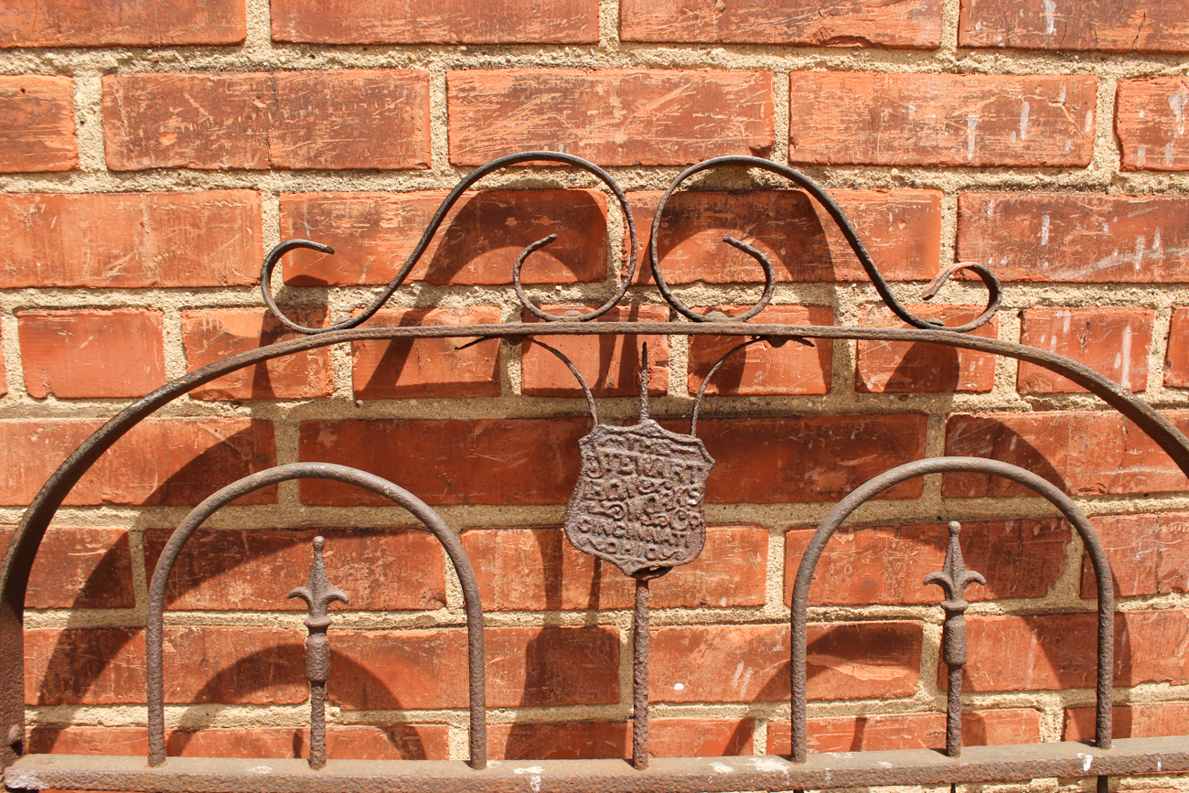 Stewart Ironworks Antique Garden Gate