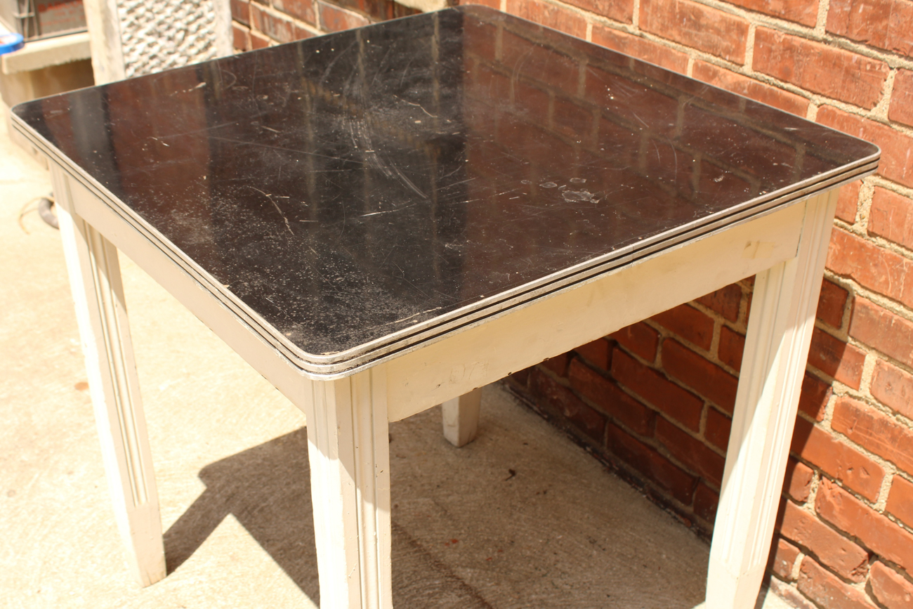 Vintage Laminate Top Table