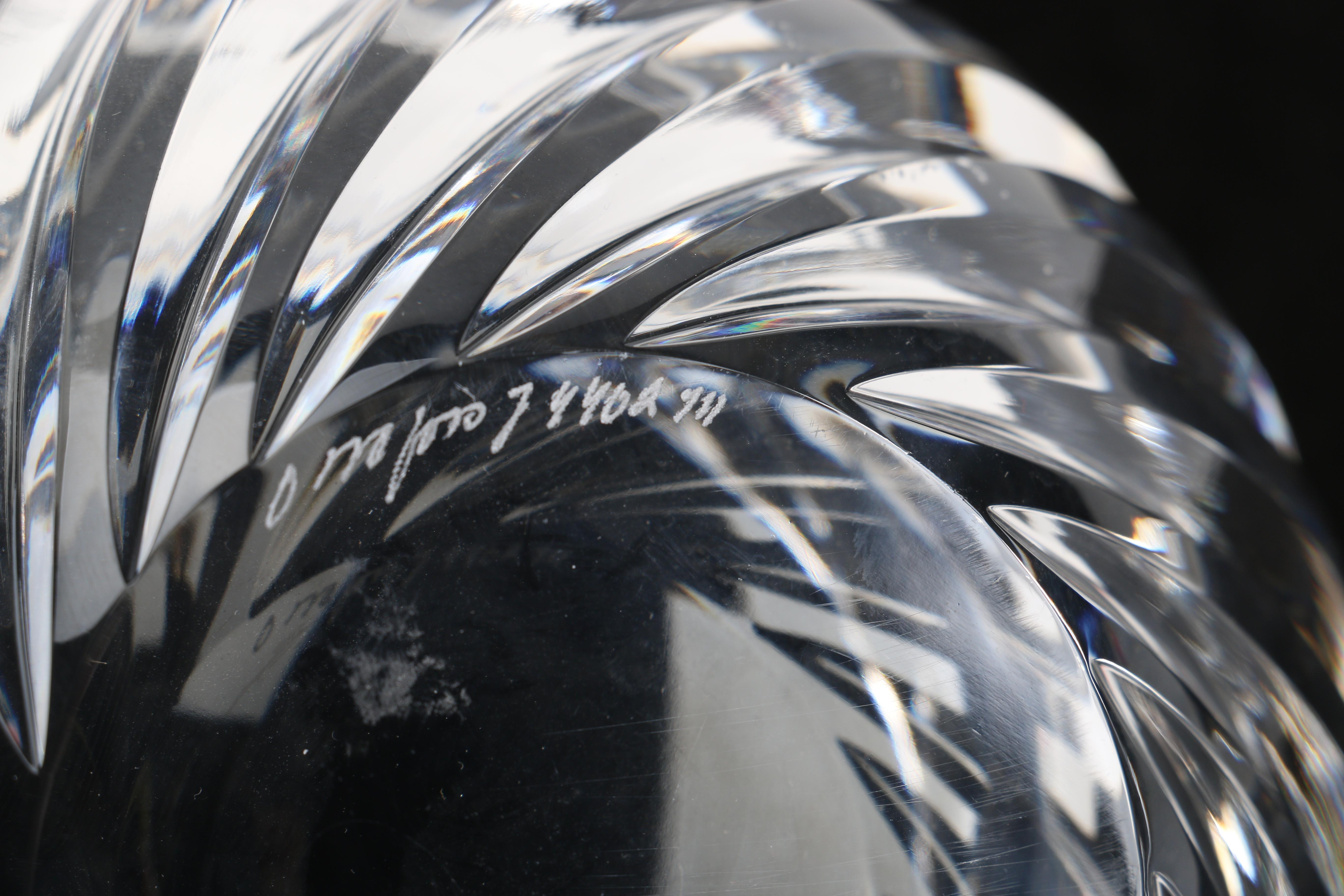 Pair of Orrefors Crystal Bowls