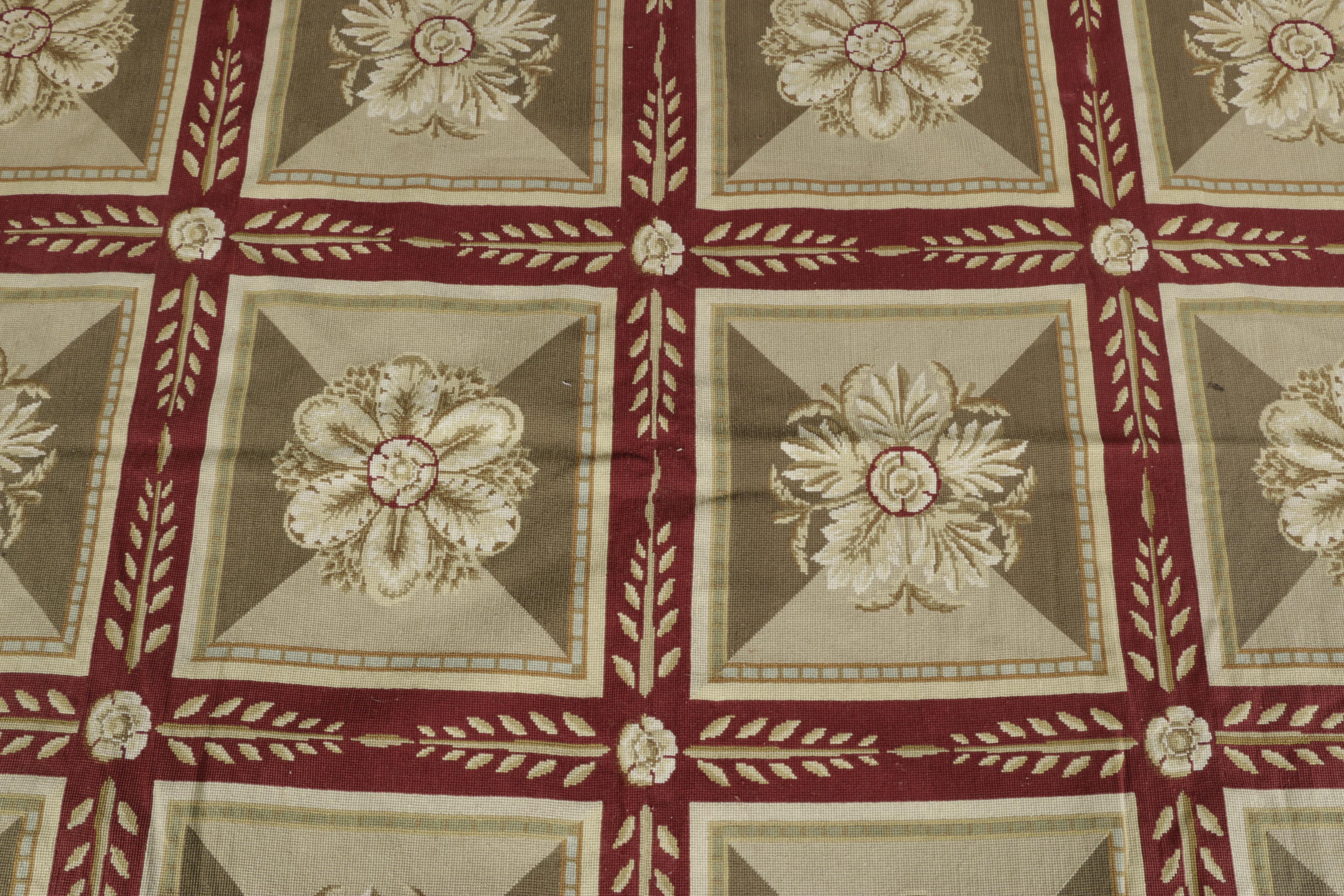 Handmade Needlepoint Area Rug