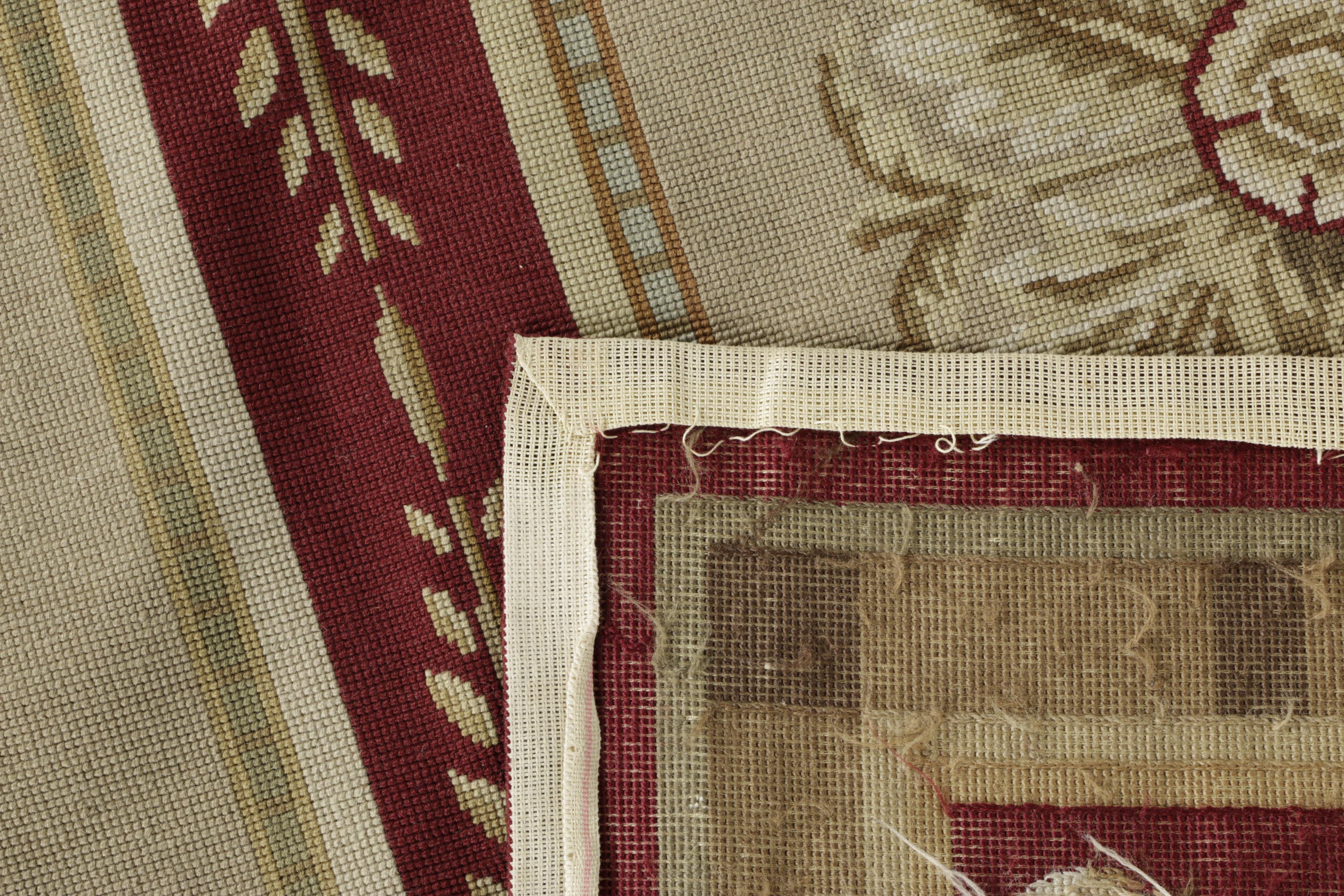 Handmade Needlepoint Area Rug