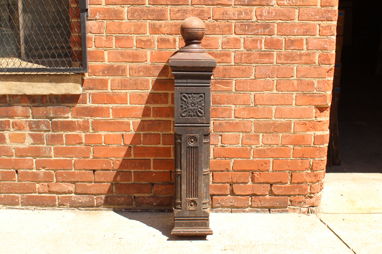 Ornate Antique Newel Post