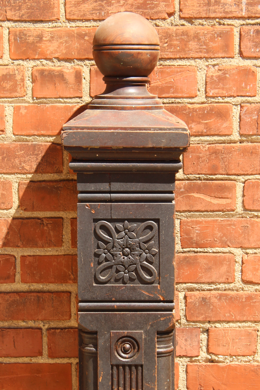 Ornate Antique Newel Post