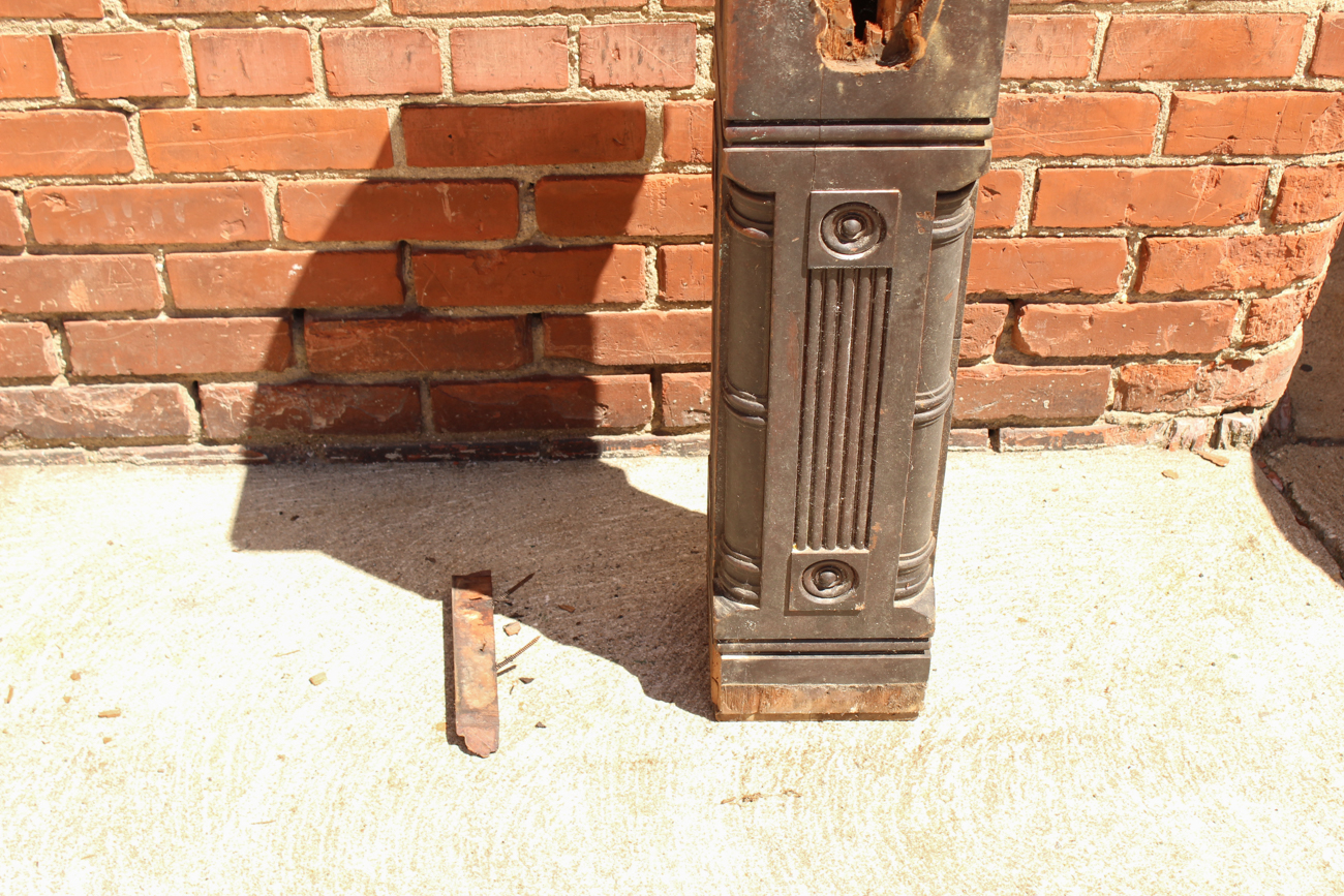 Ornate Antique Newel Post