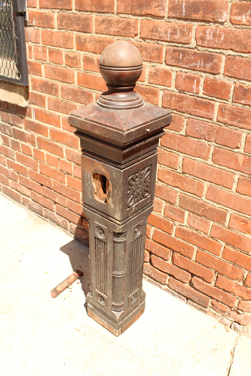 Ornate Antique Newel Post