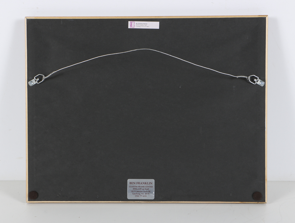 Kawana Hutson Watercolor Painting on Paper Coastal Landscape