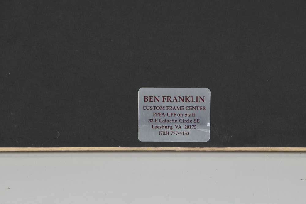 Kawana Hutson Watercolor Painting on Paper Coastal Landscape