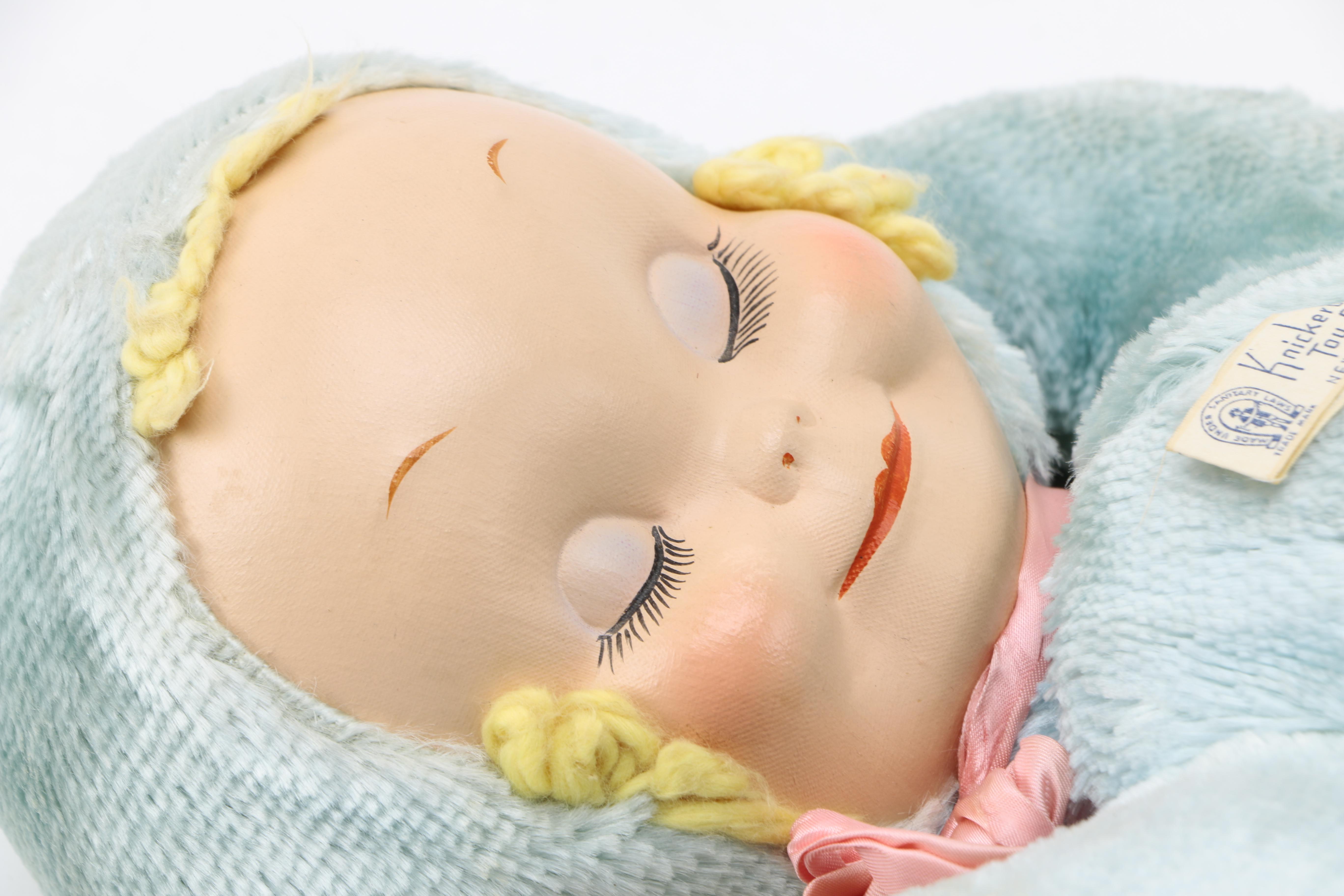 Dolls Featuring 1950s-Era Knickerbocker Sleepy Head Doll