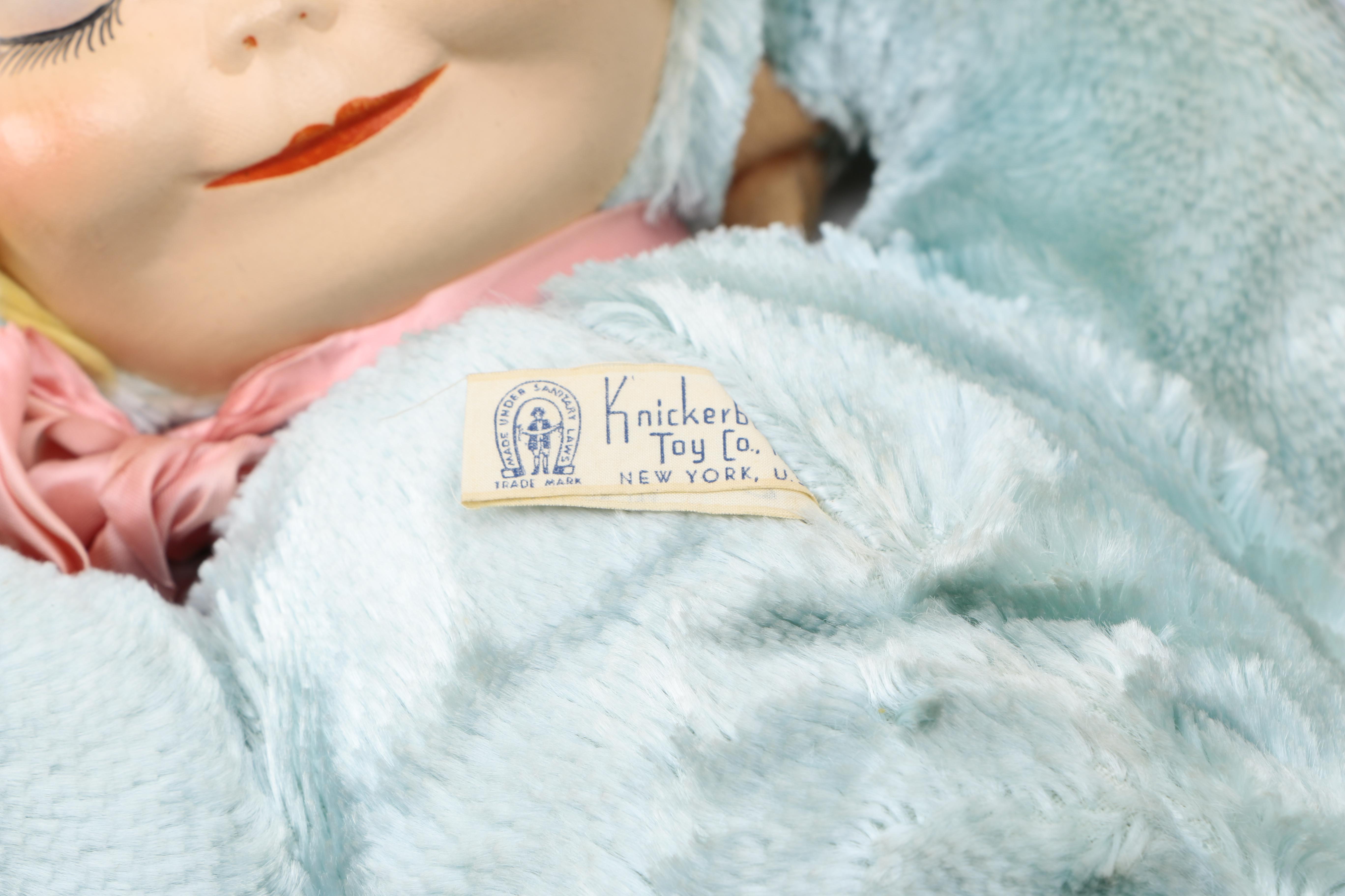 Dolls Featuring 1950s-Era Knickerbocker Sleepy Head Doll