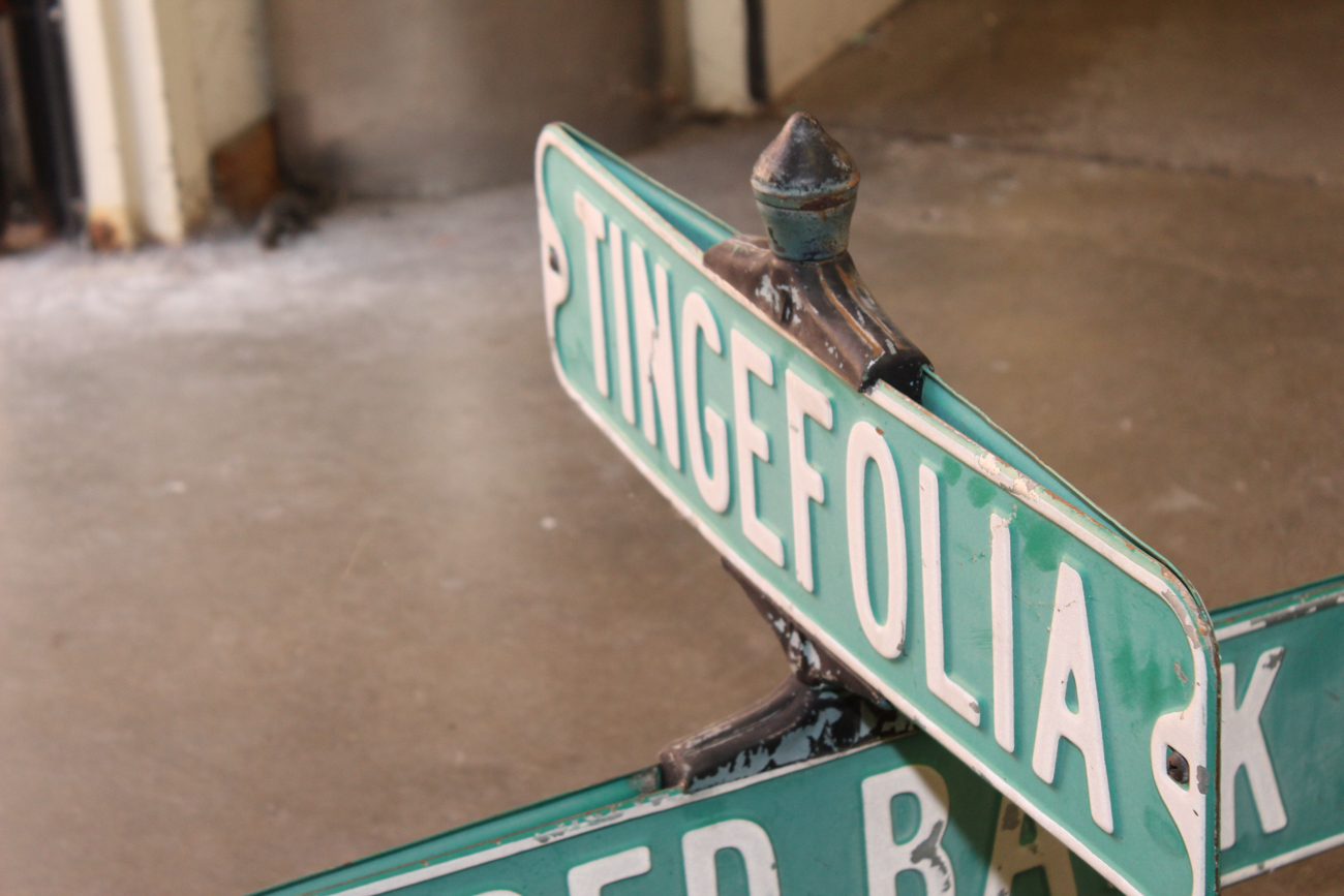 Vintage Cincinnati Intersection Street Sign Red Bank Road