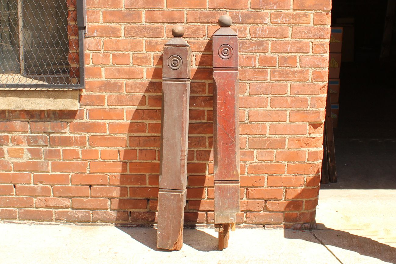 Pair Of Antique Newel Posts