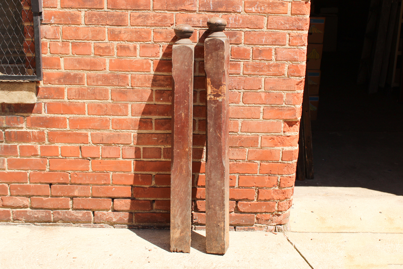 Pair Of Antique Newel Posts