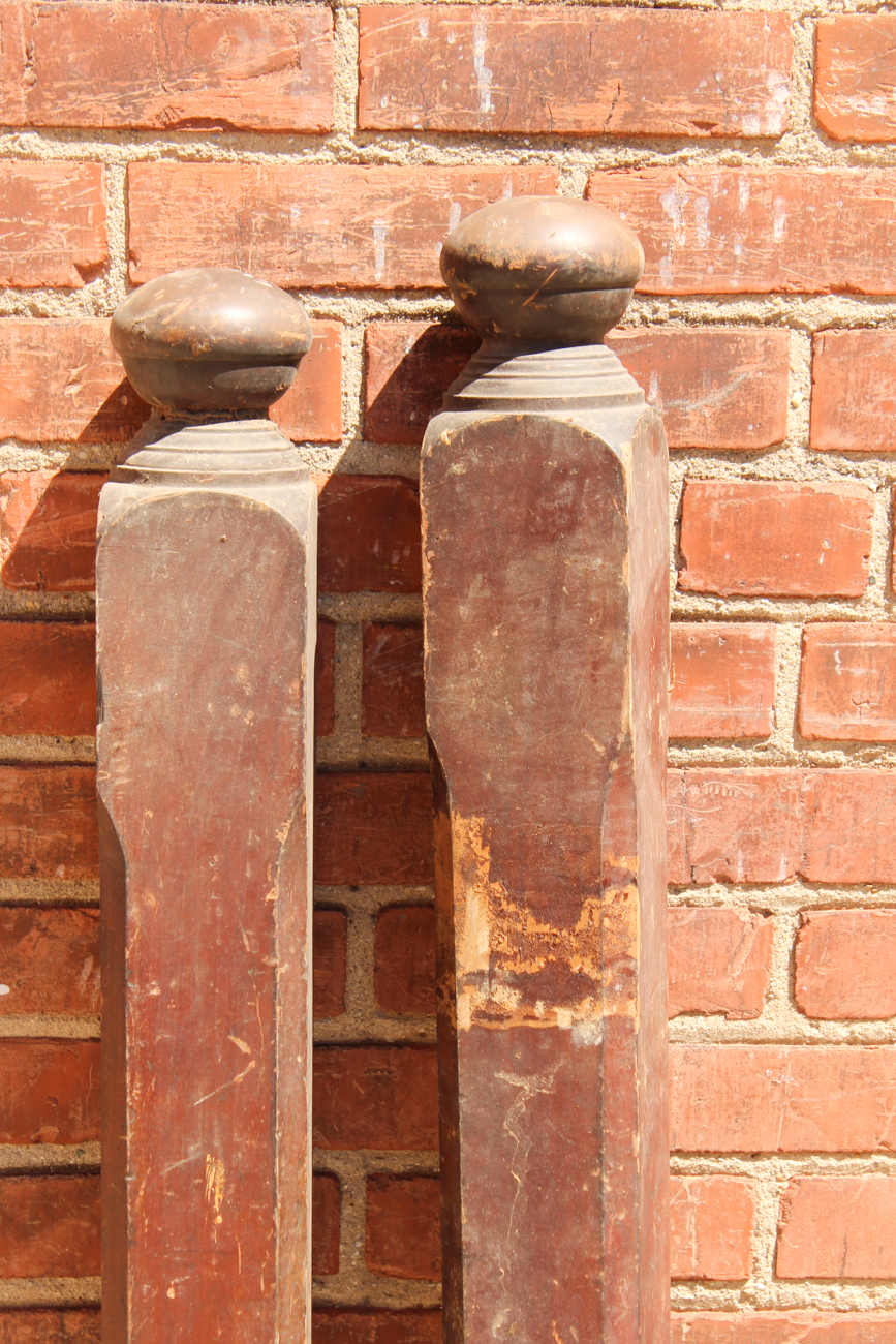 Pair Of Antique Newel Posts