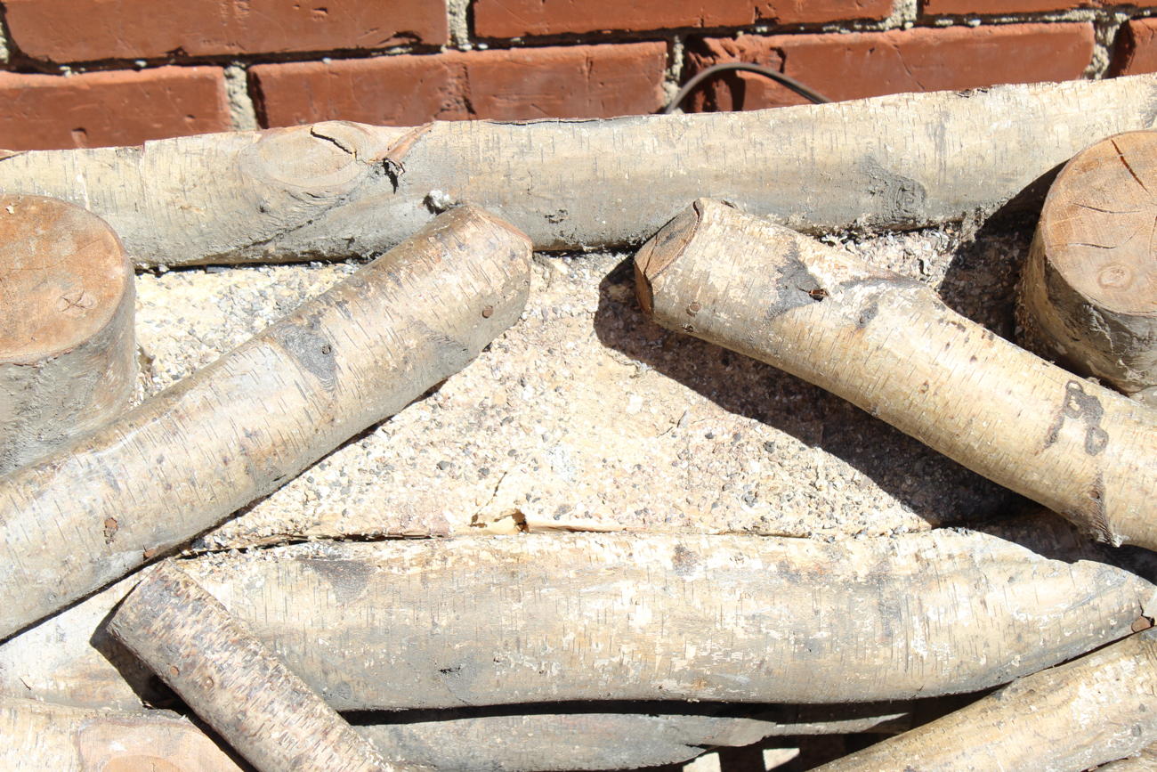 Electric Fireplace Logs with Cast Iron Grate