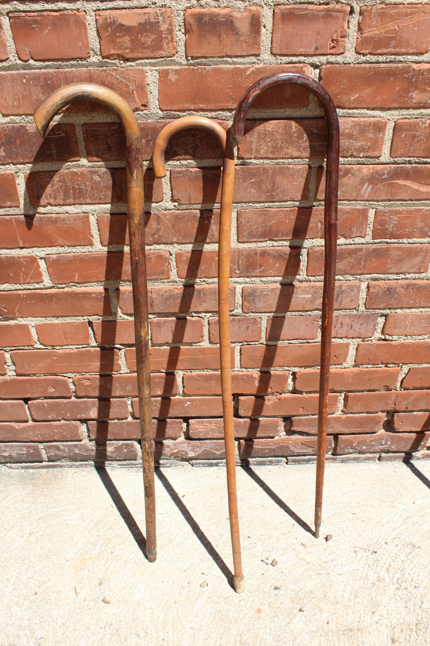 Vintage and Antique Bentwood Canes