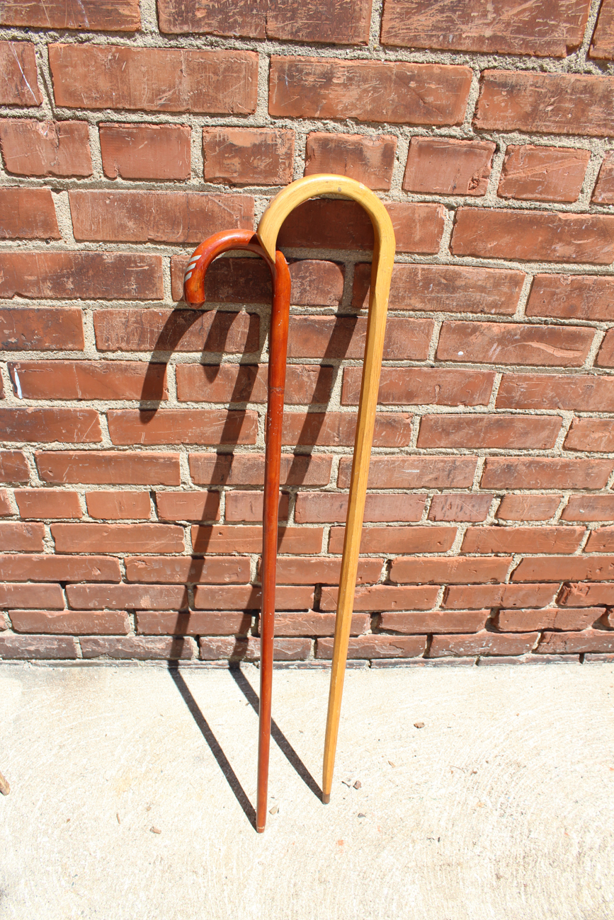 Vintage and Antique Bentwood Canes