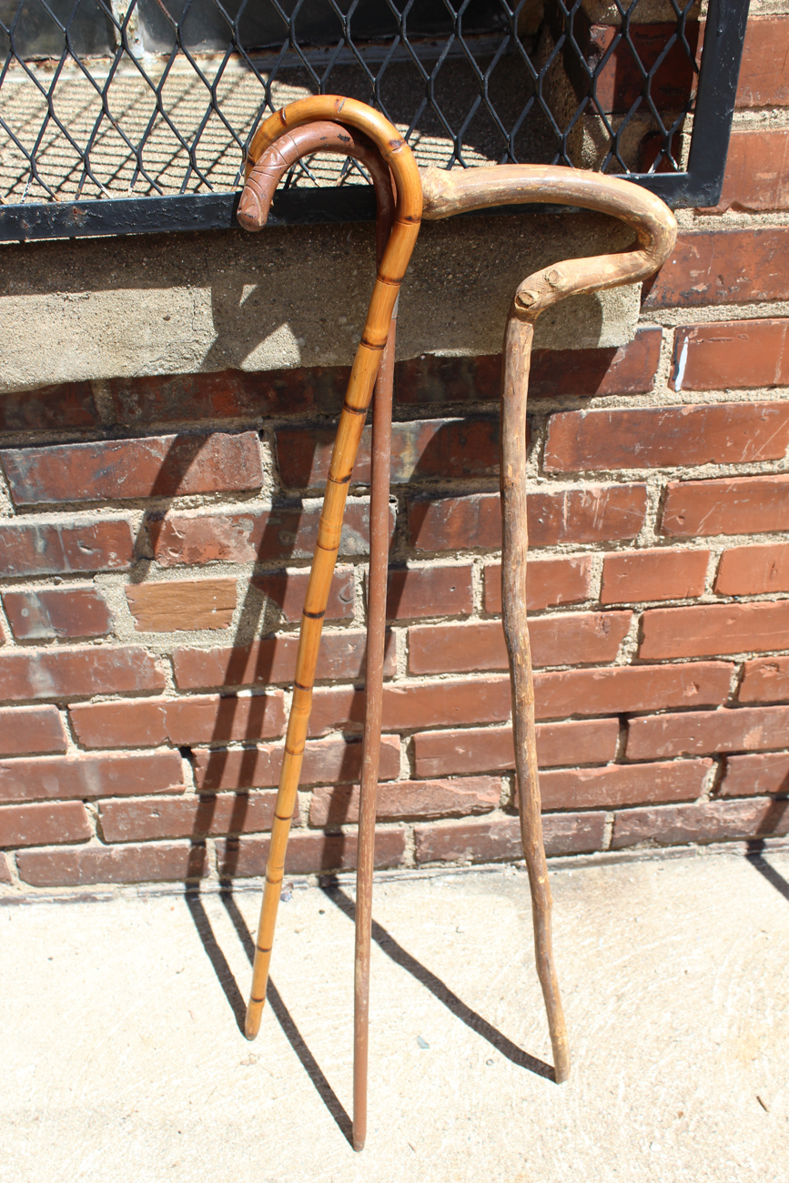 Vintage and Antique Bentwood Canes