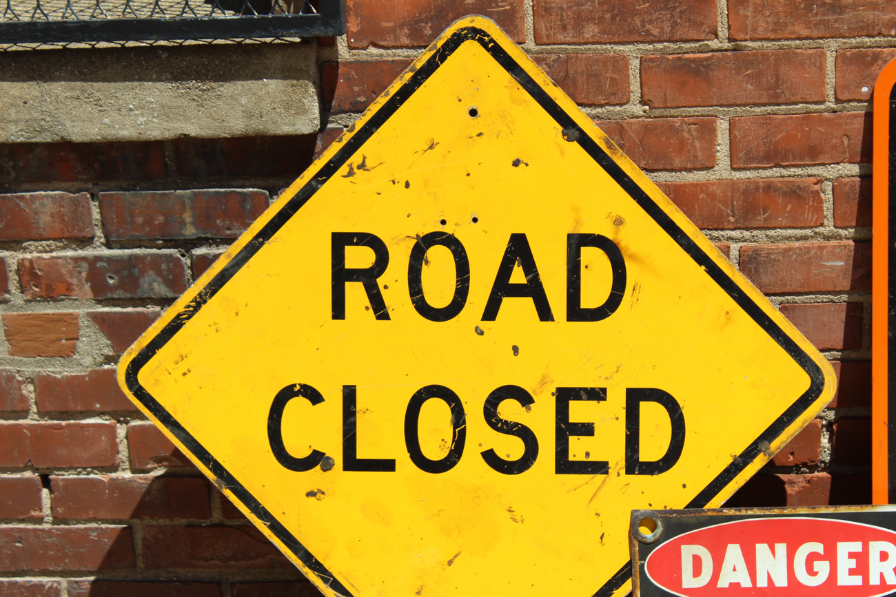 Vintage Steel and Porcelain Warning Signs