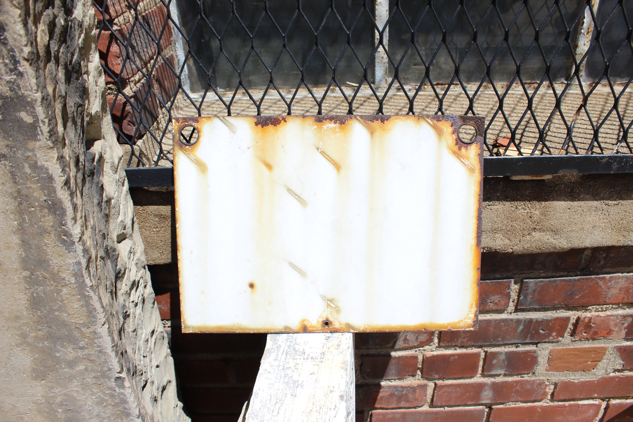 Vintage Steel and Porcelain Warning Signs