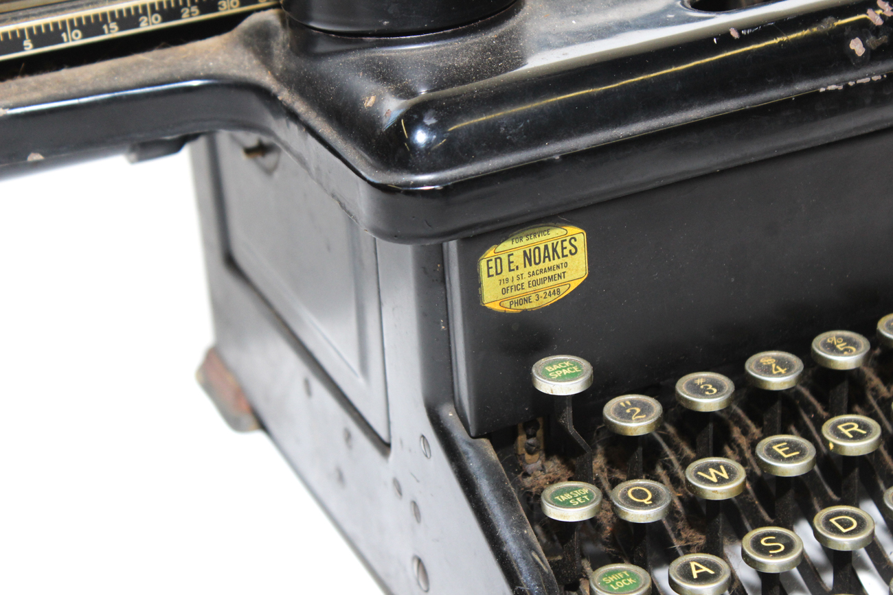Vintage Woodstock Typewriter