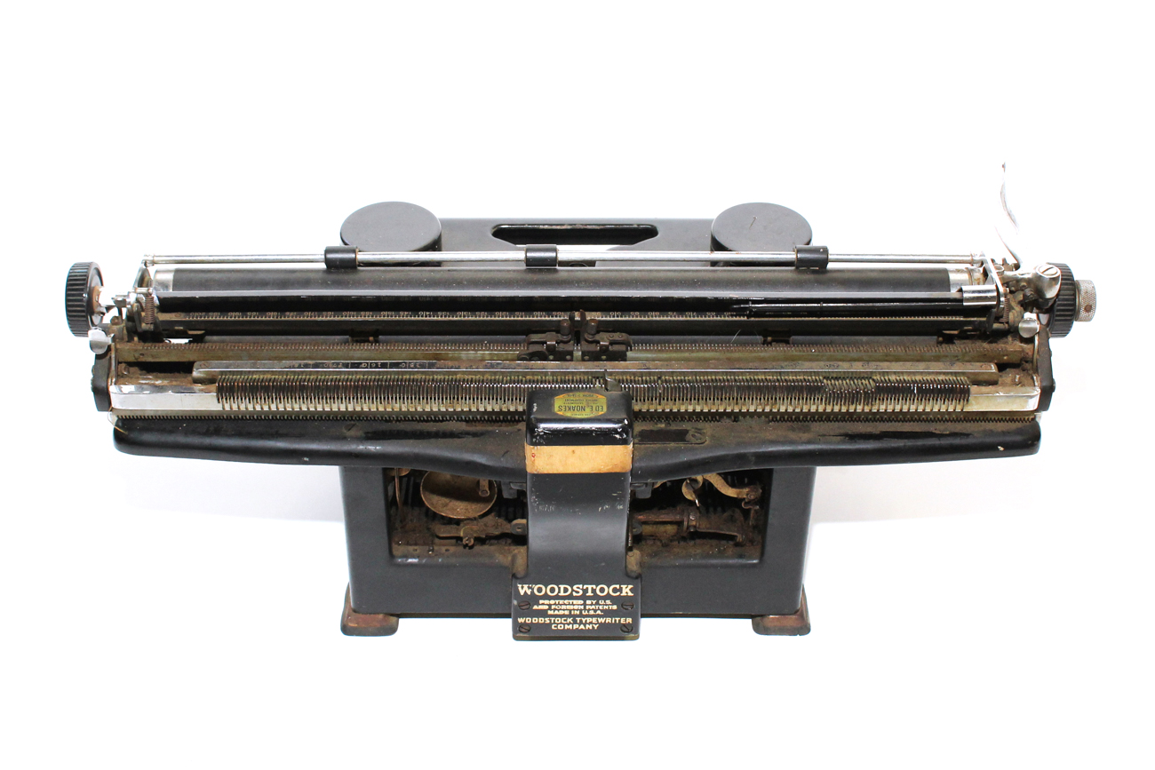 Vintage Woodstock Typewriter