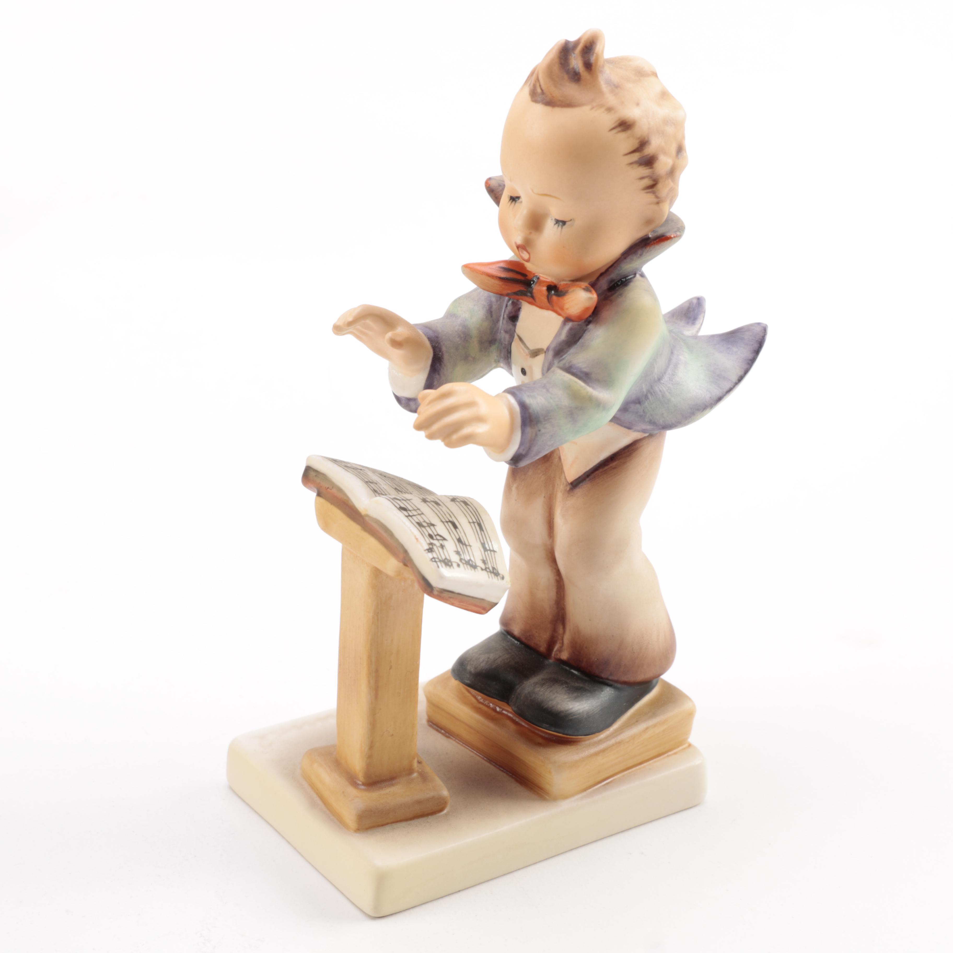 Hummel Figurines Including "Band Leader" and "Accordion Boy"