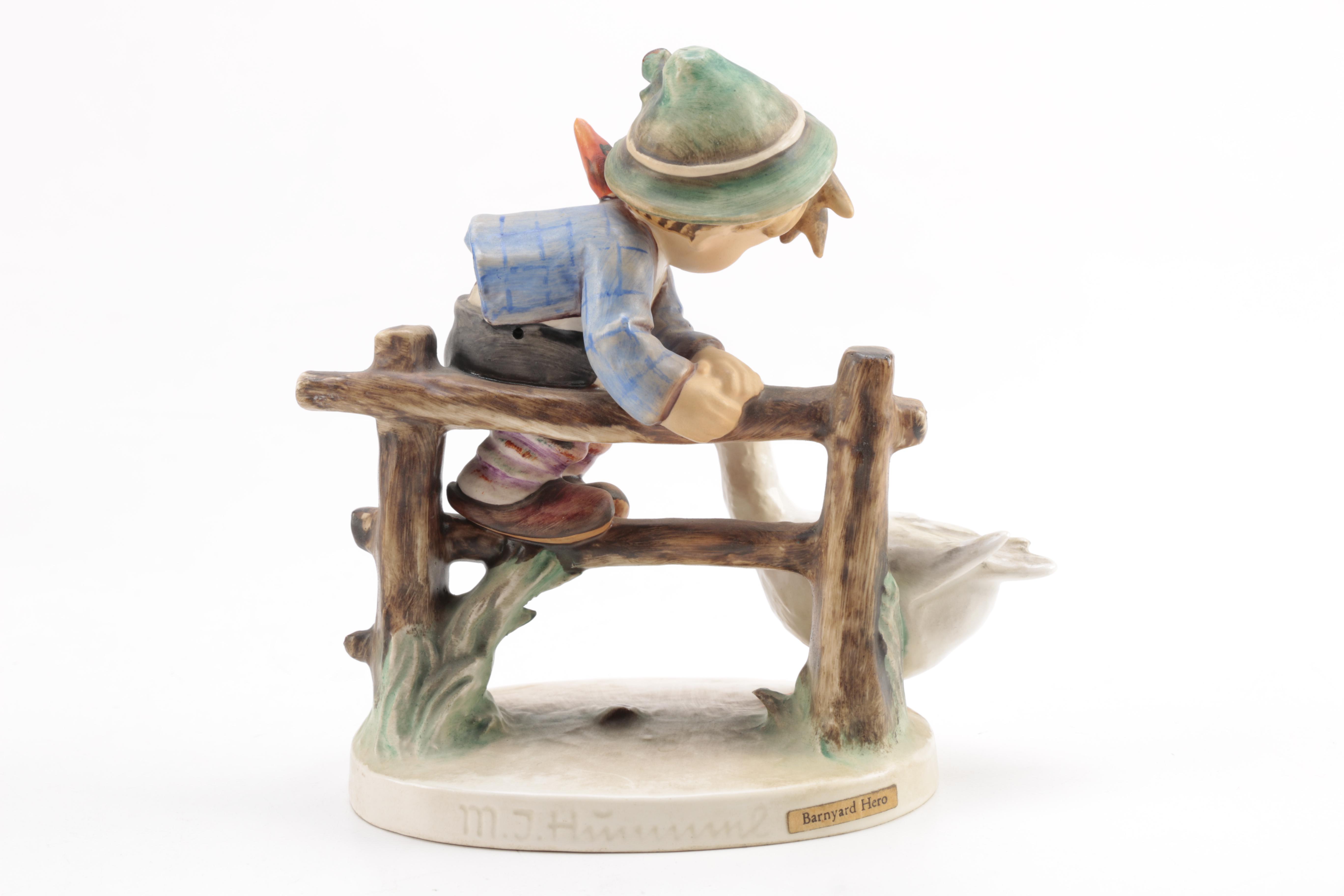 Hummel Figurines Including "Band Leader" and "Accordion Boy"