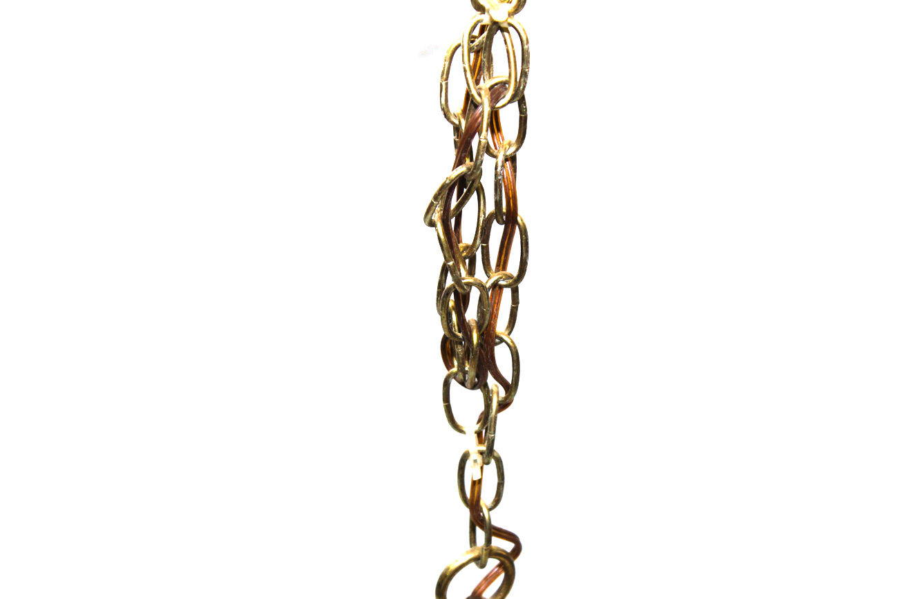 Vintage White Glass Pendant Light With Brass Frame