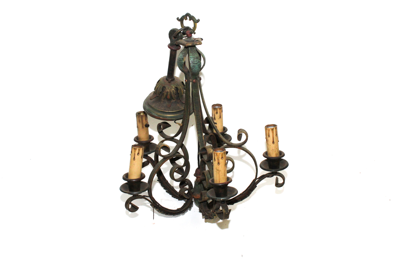 Gothic Revival Candelabra Style Lighting Fixture