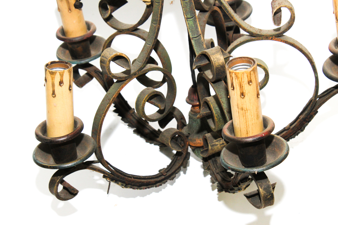 Gothic Revival Candelabra Style Lighting Fixture