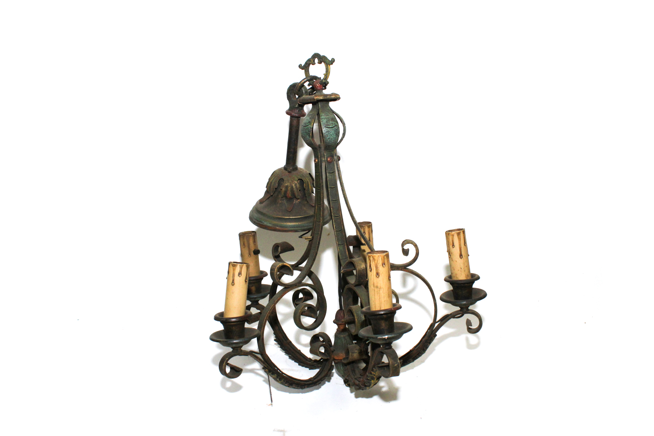 Gothic Revival Candelabra Style Lighting Fixture