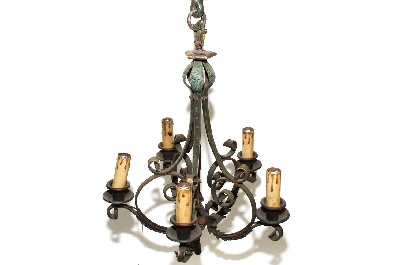 Gothic Revival Candelabra Style Lighting Fixture