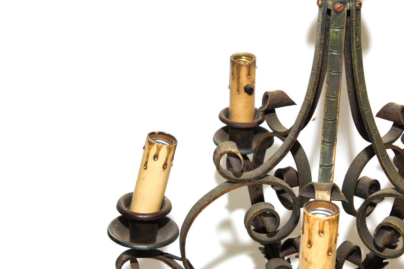 Gothic Revival Candelabra Style Lighting Fixture
