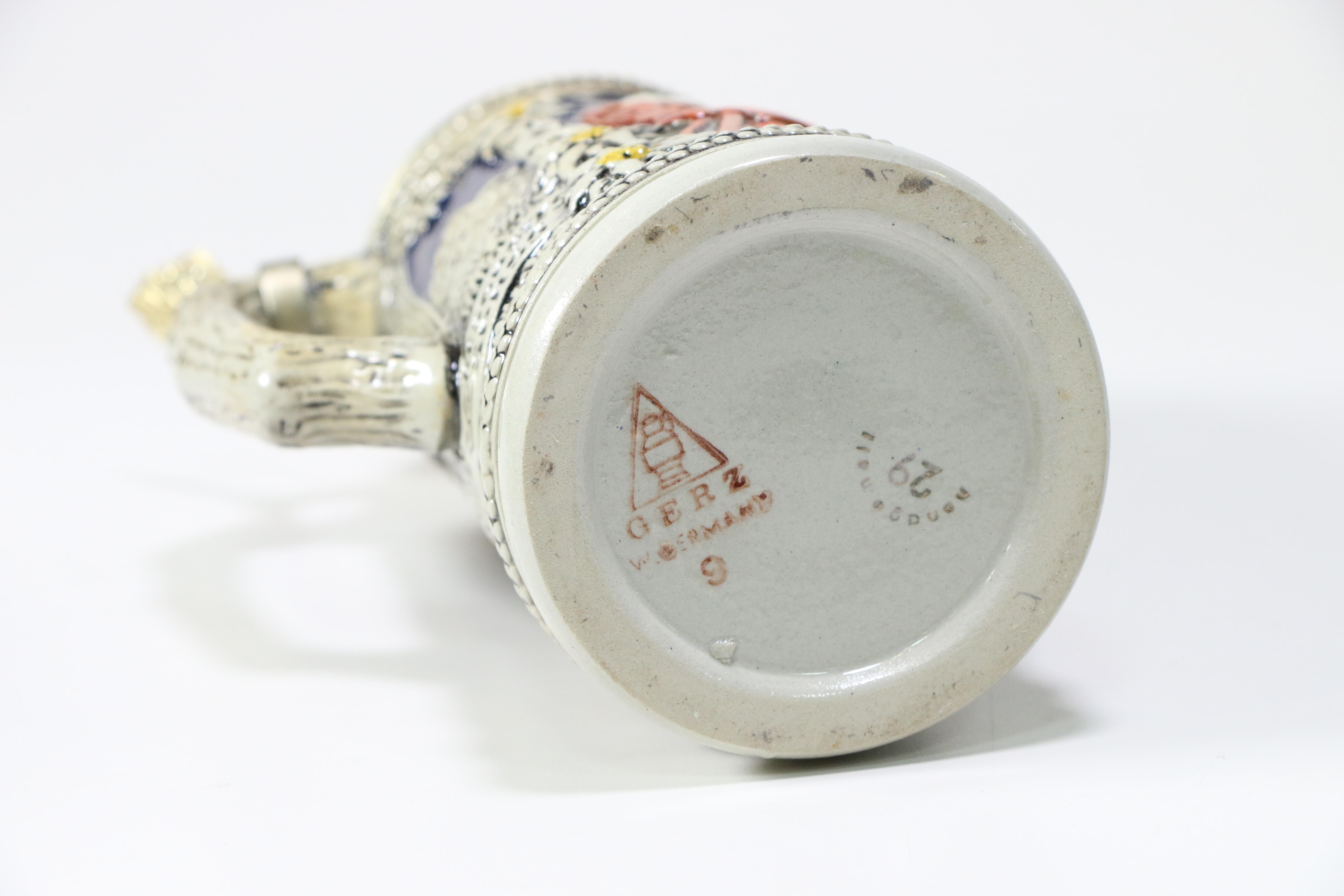 Vintage German Ceramic Beer Steins