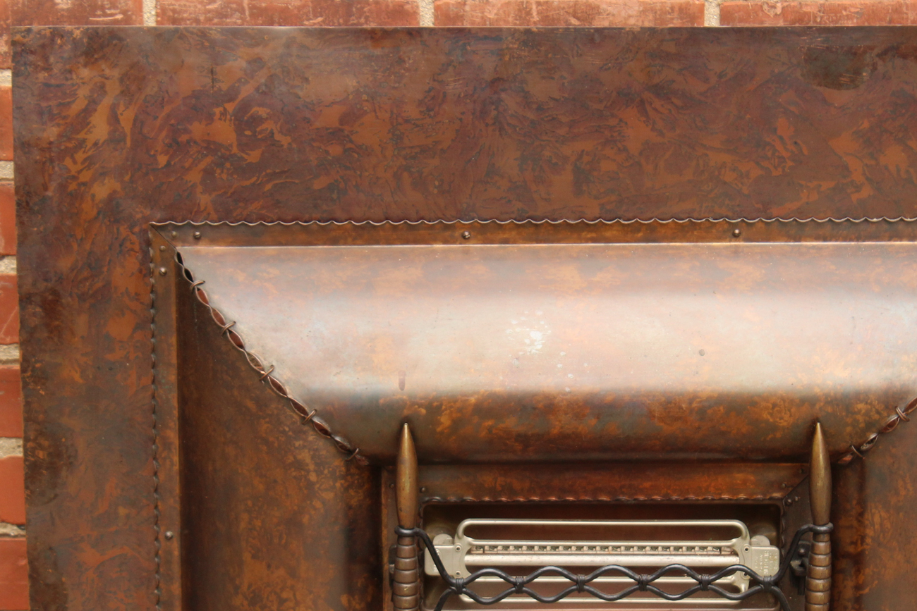 Large Vintage Fireplace Insert Heater