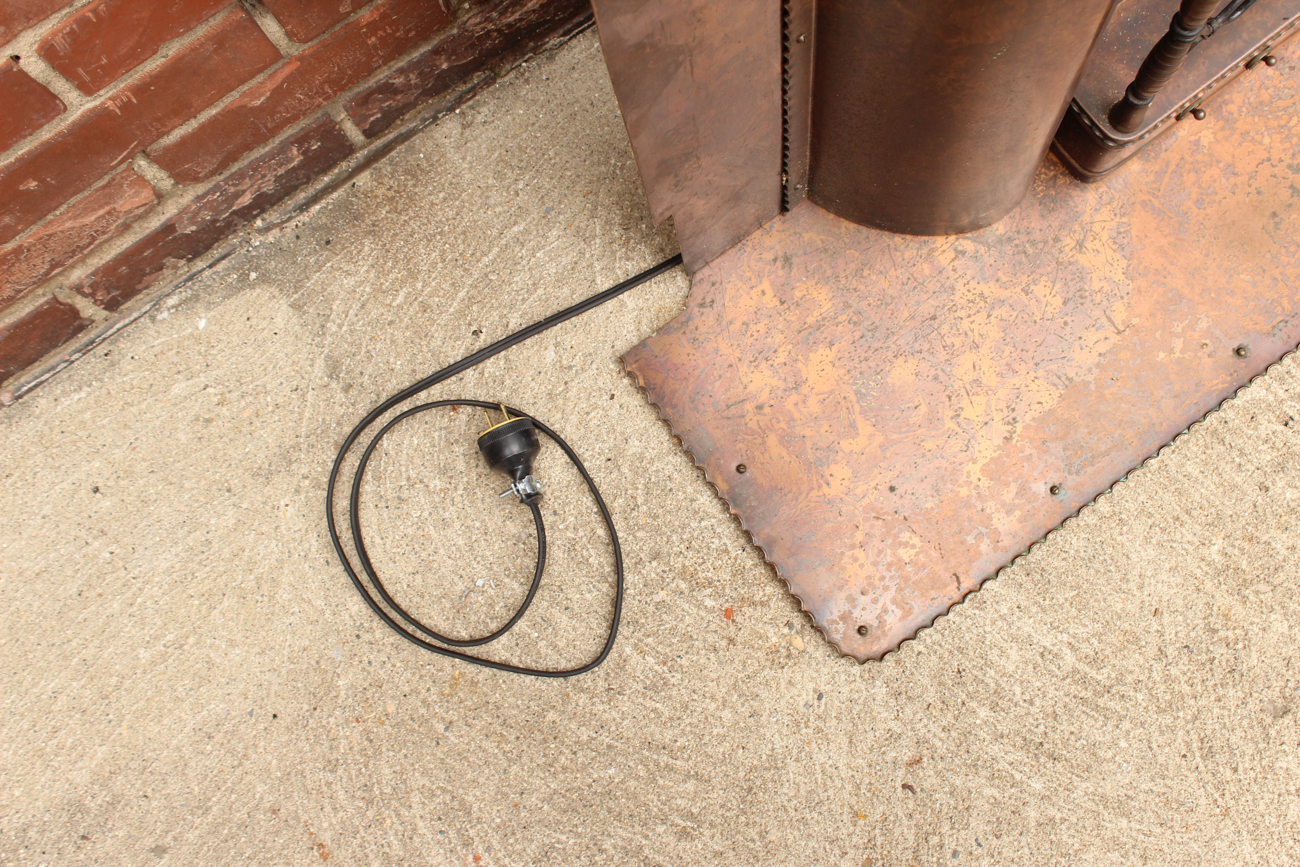 Large Vintage Fireplace Insert Heater