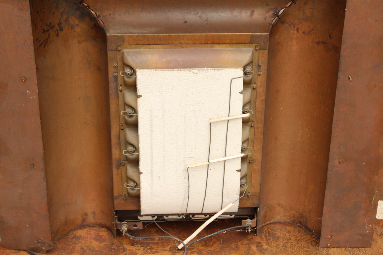 Large Vintage Fireplace Insert Heater