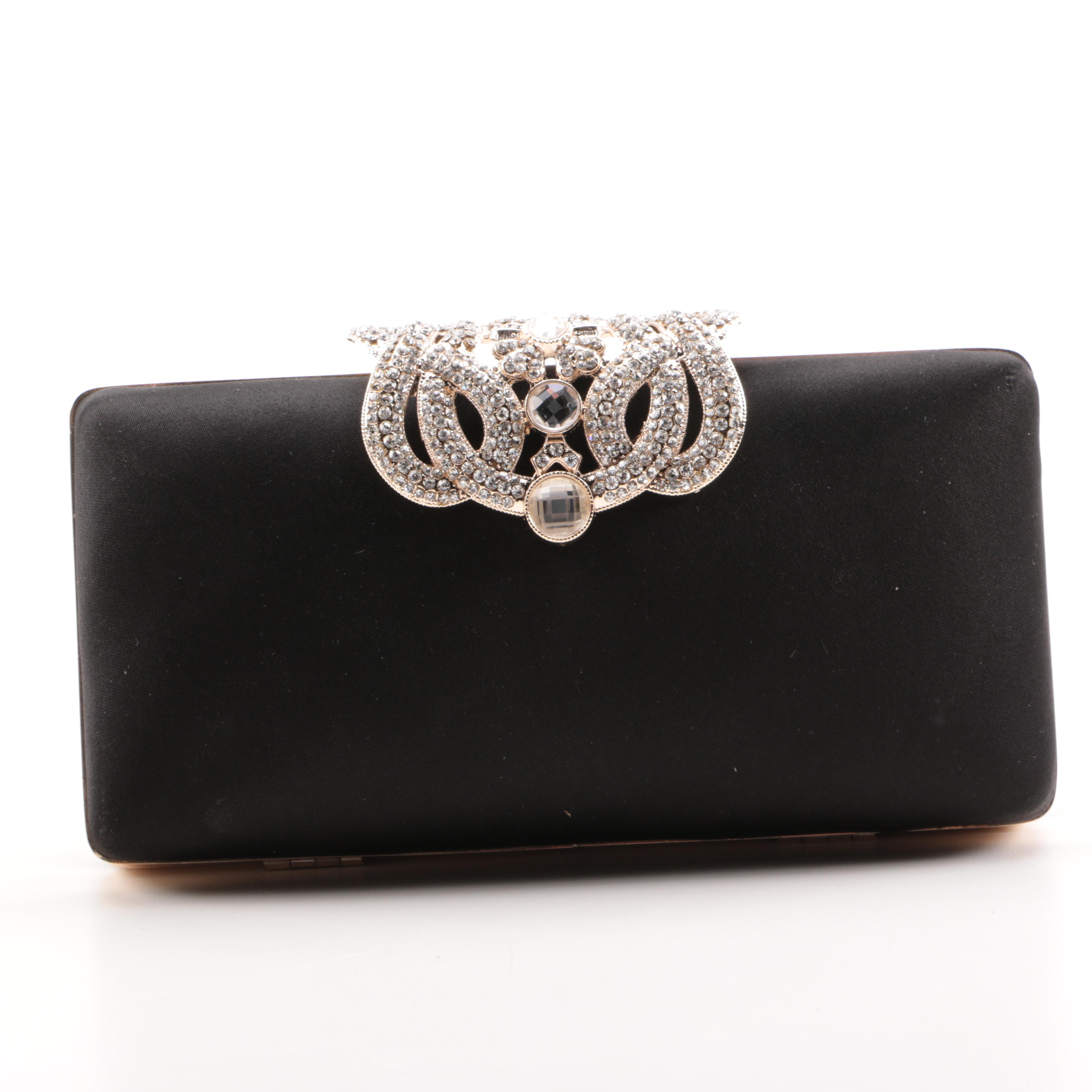 Embellished Minaudiere and Clutch