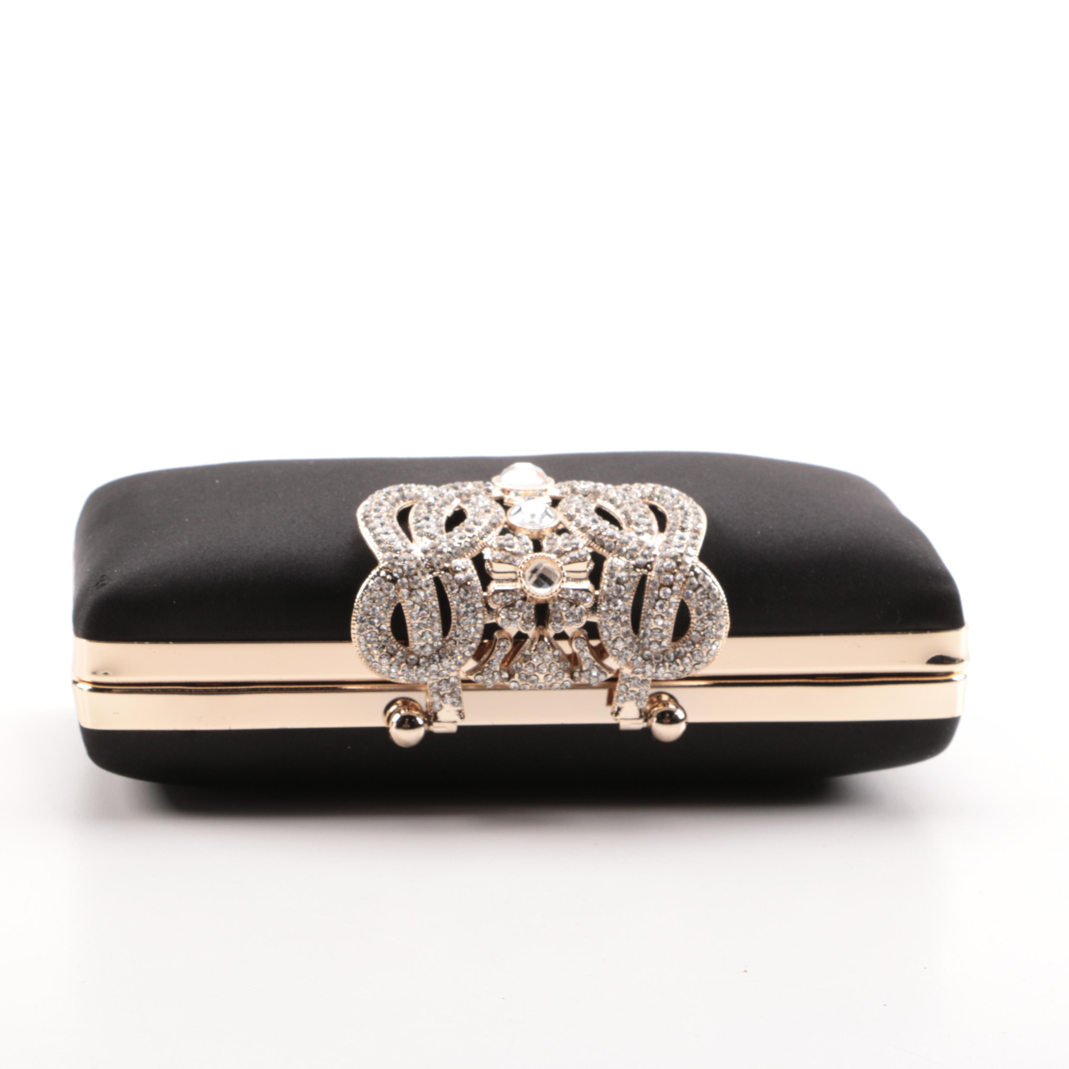 Embellished Minaudiere and Clutch