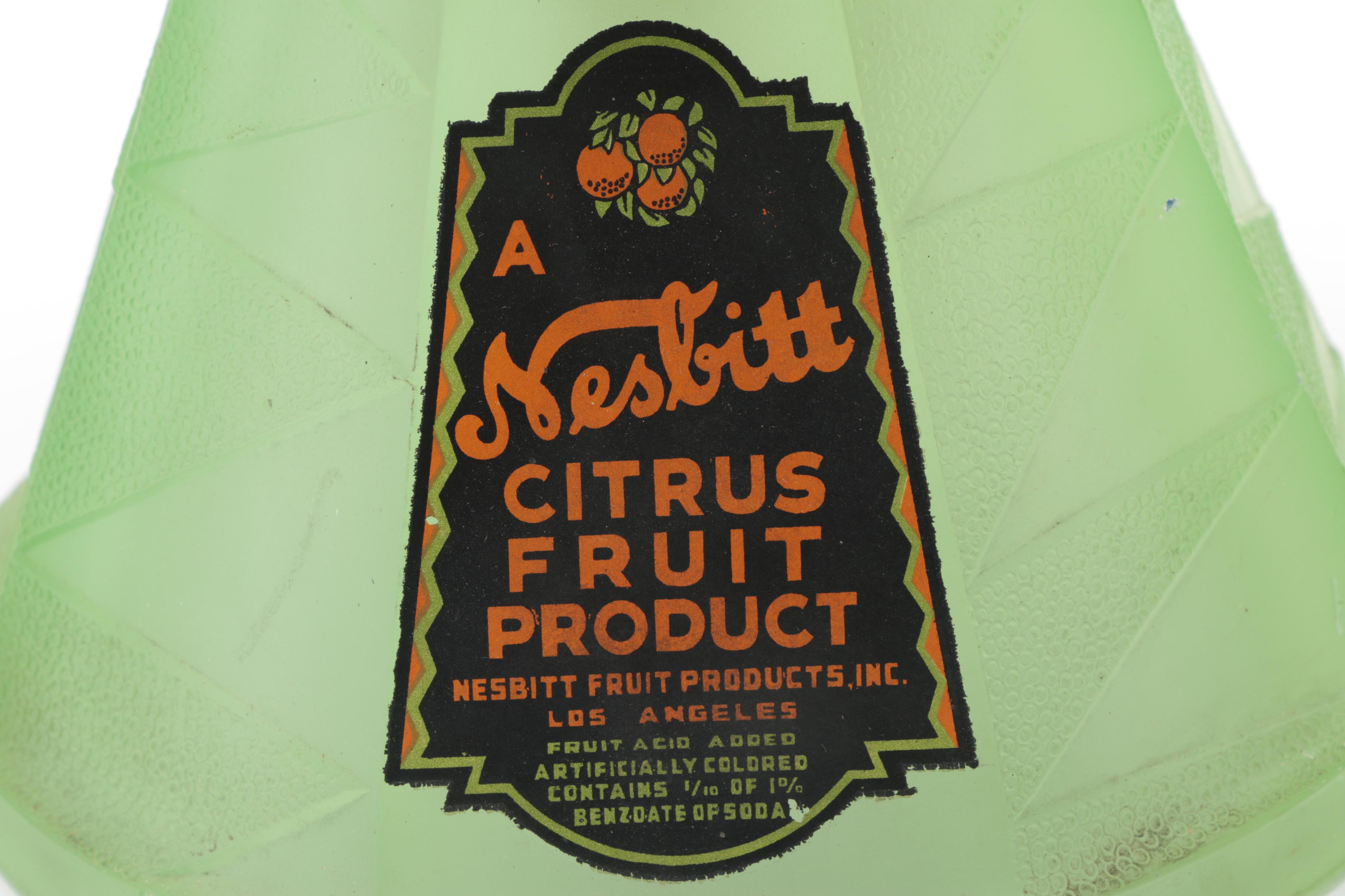 Vintage Beverage Servers from Miller's Drug Store, West Virginia