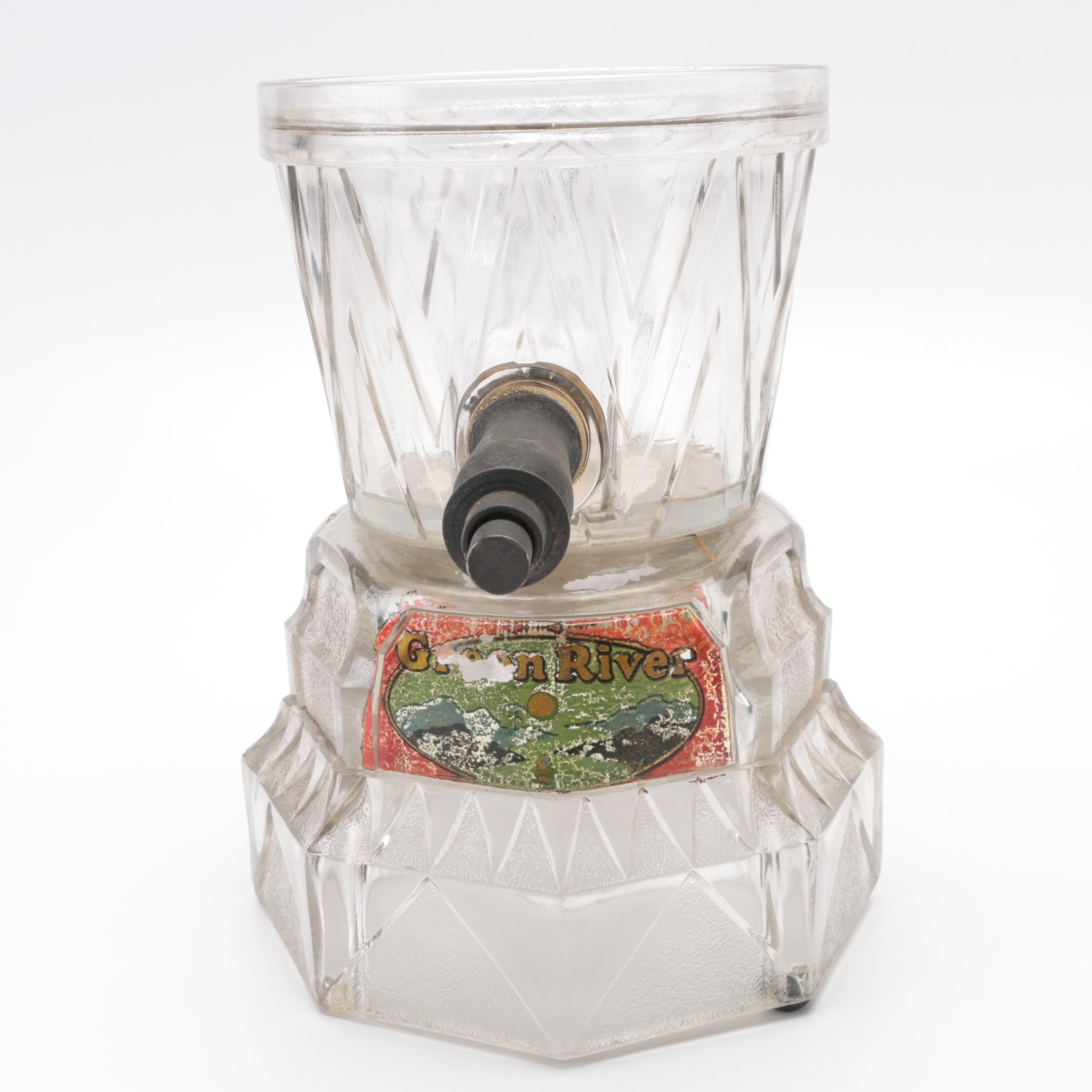 Vintage Beverage Servers from Miller's Drug Store, West Virginia