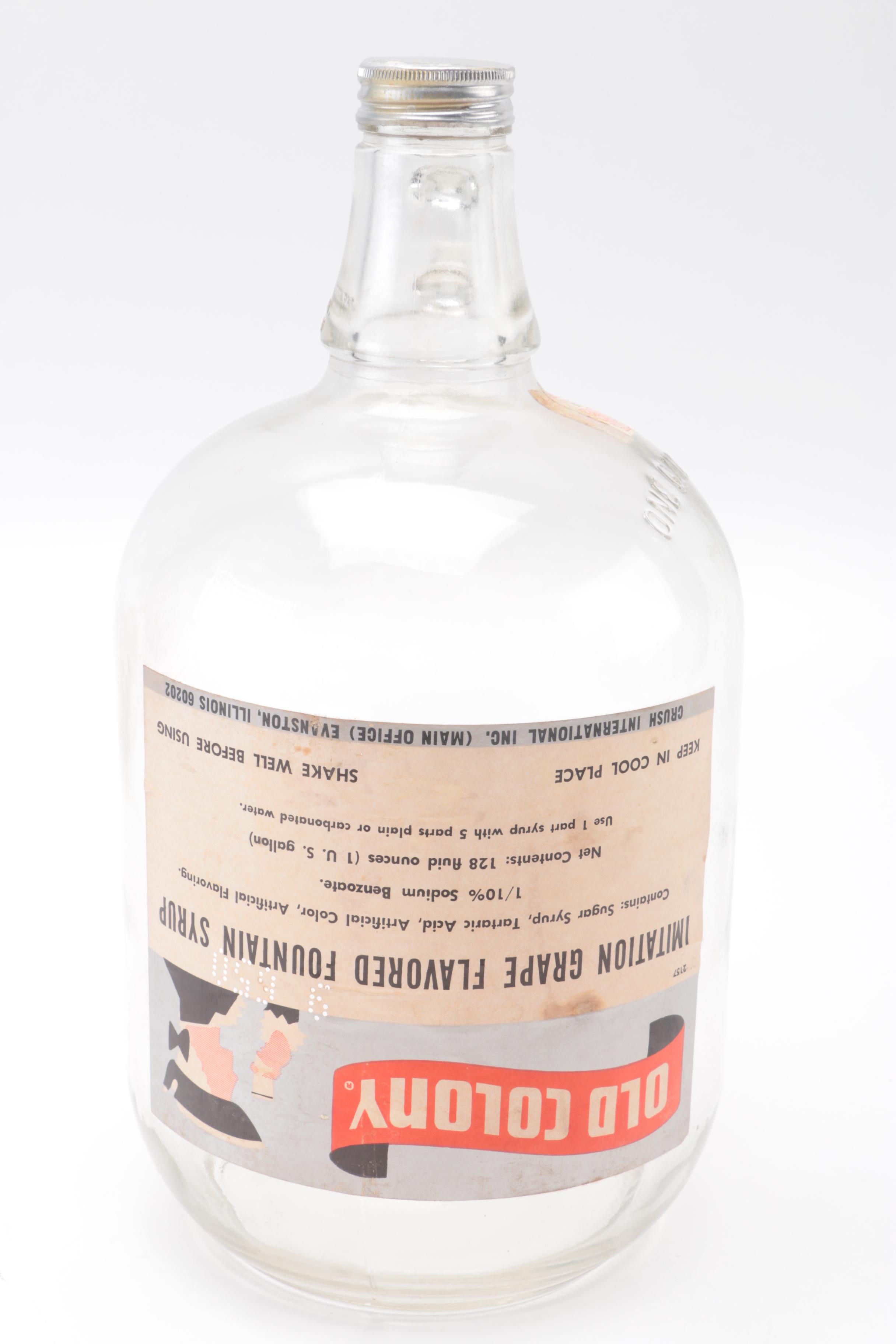 Vintage Beverage Servers from Miller's Drug Store, West Virginia