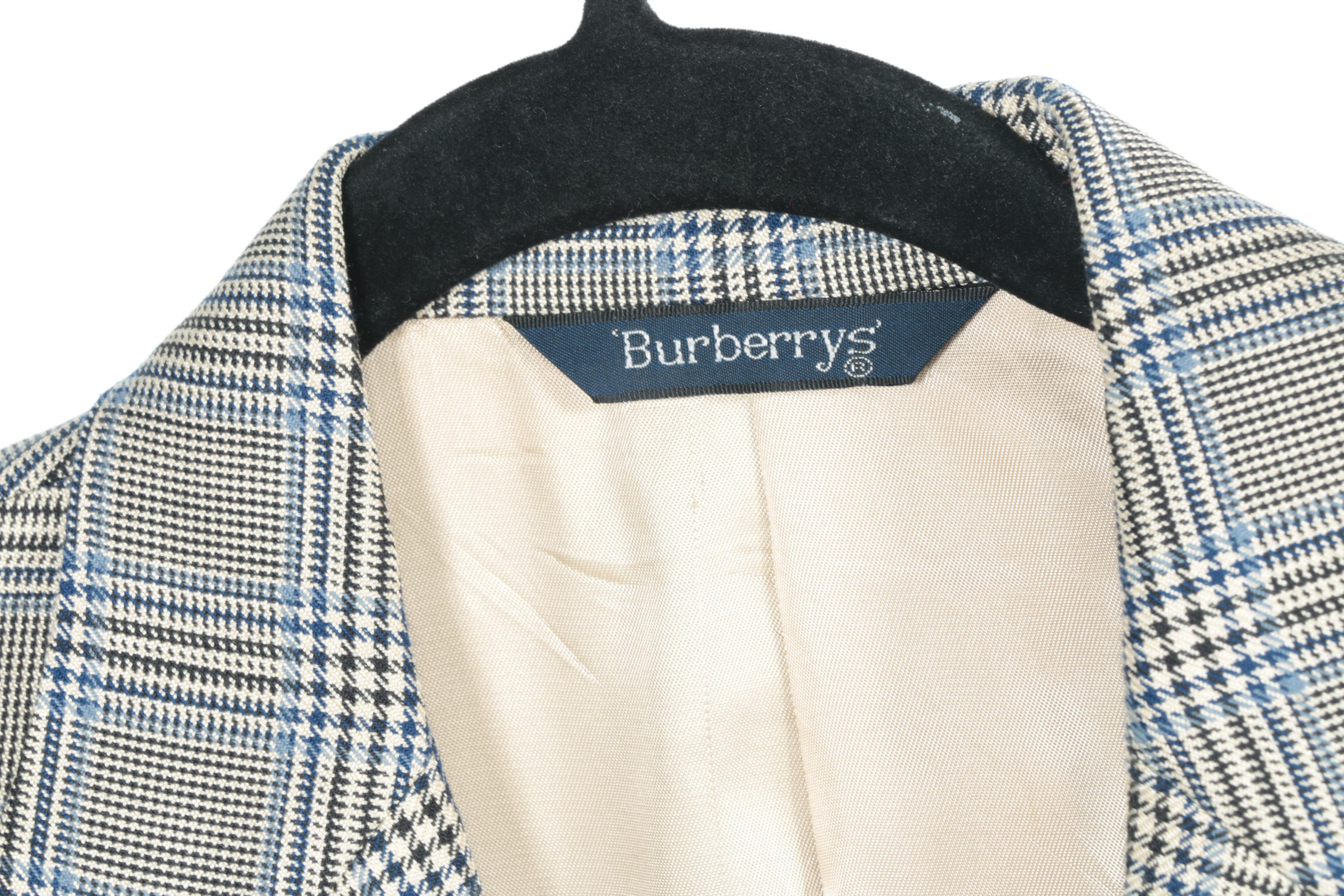 Men's Patterned Blazers Including Burberrys'