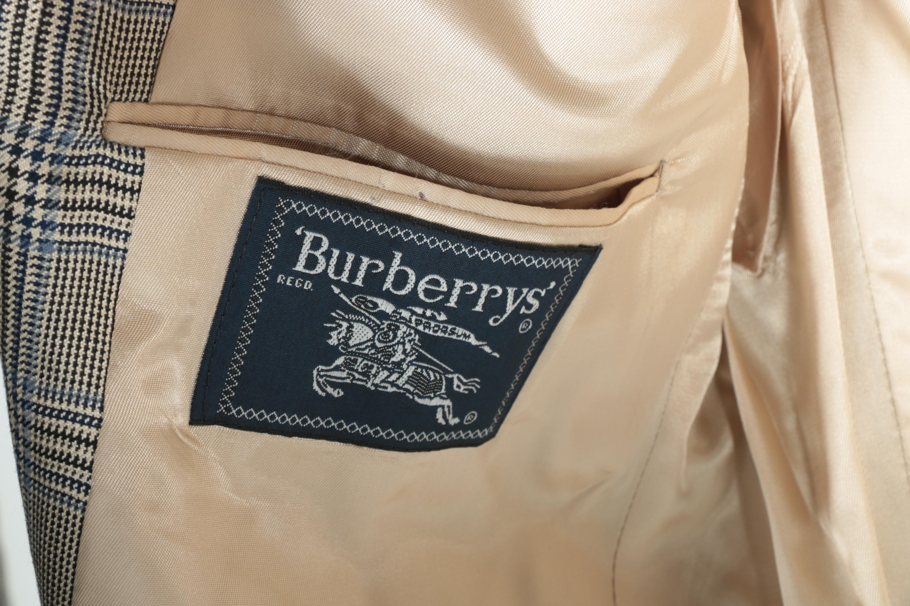 Men's Patterned Blazers Including Burberrys'