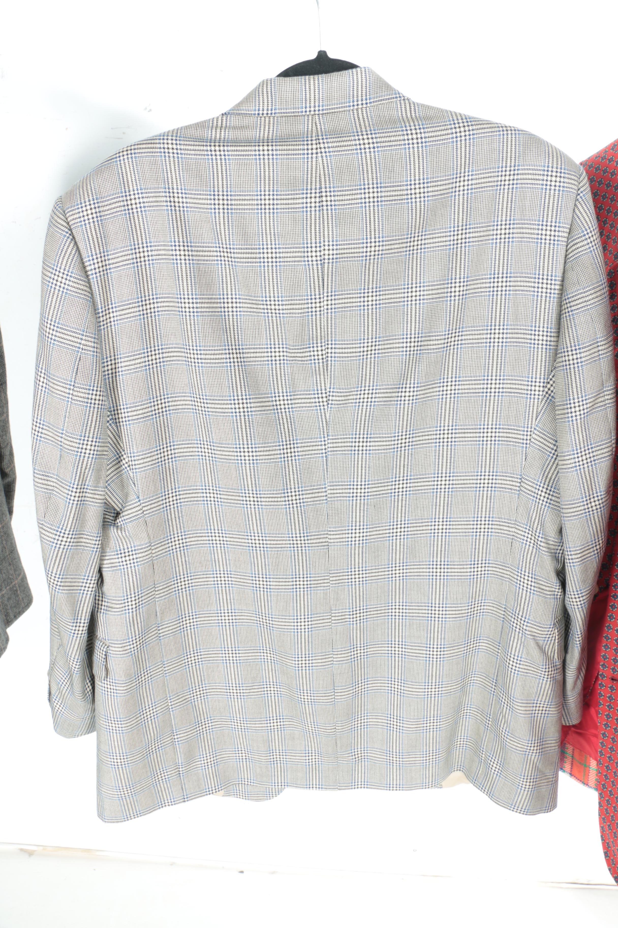 Men's Patterned Blazers Including Burberrys'