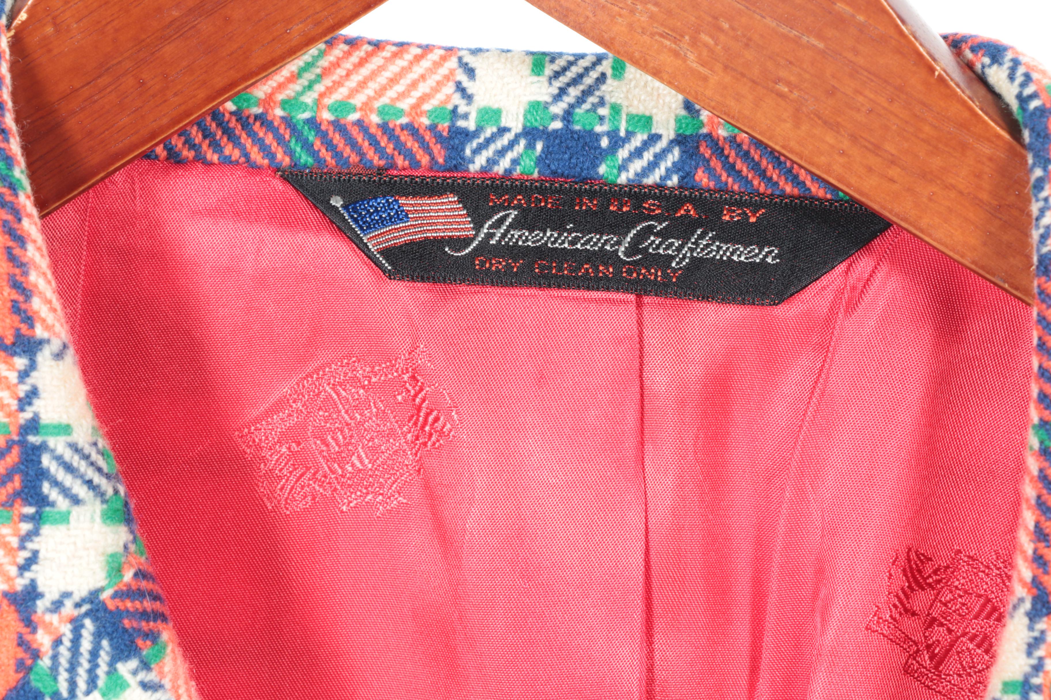 Men's Patterned Blazers Including Burberrys'