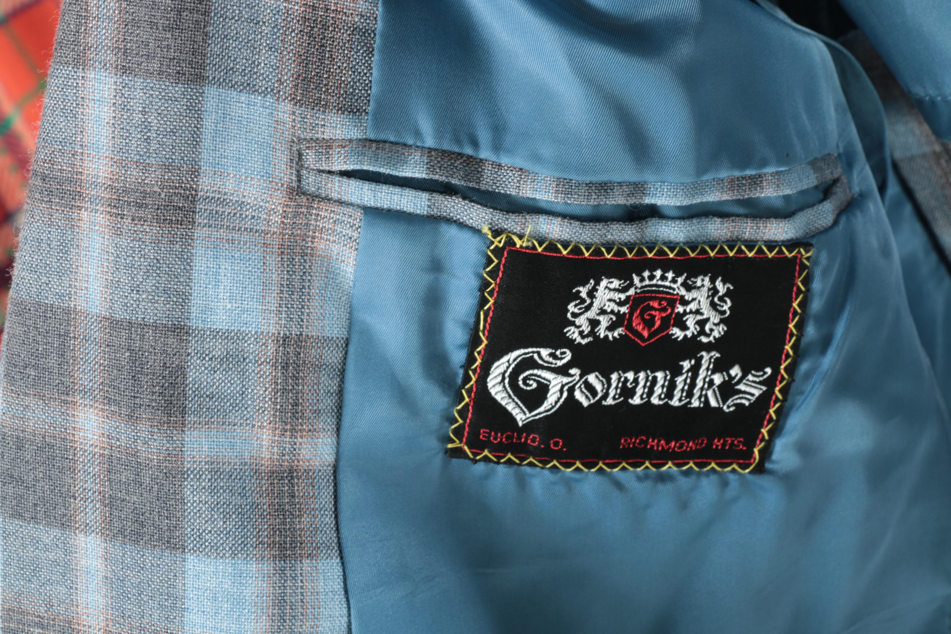 Men's Patterned Blazers Including Burberrys'